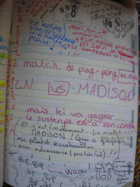 Match de ping-pong !!